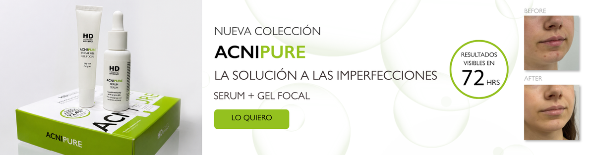 Nueva colección ACNIPURE: la solución a las imperfecciones, Sérum + Gel Focal
