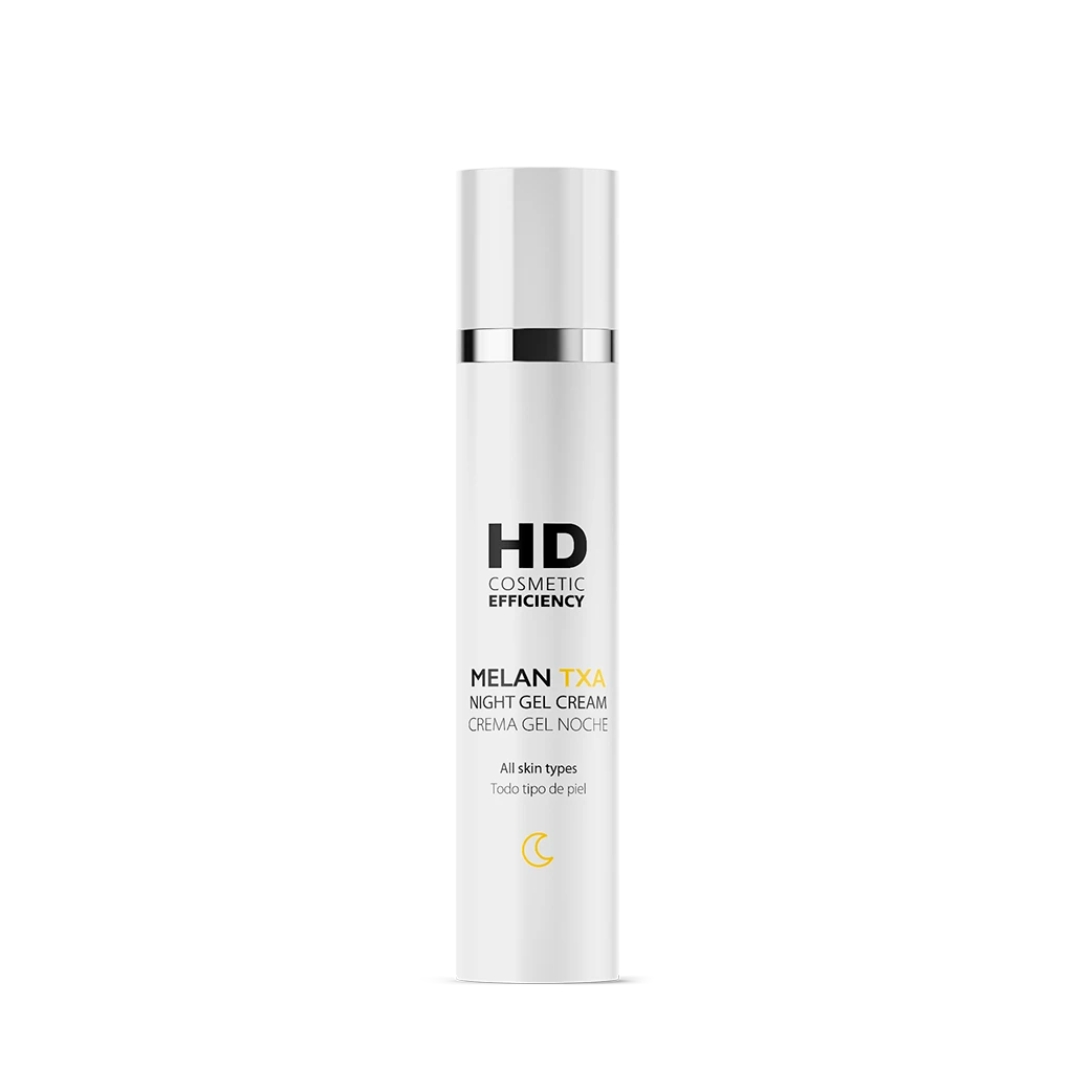 MELAN TXA NIGHT CREAM Unifying night care light gel cream that prevents and reduces existing dark spots while compacting the tone and leaving smooth, even skin.